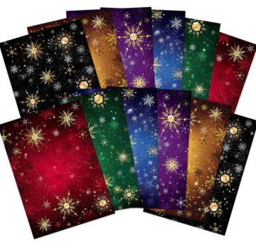 Shimmering Snowflakes Adorable Scorable Designer Card Pack